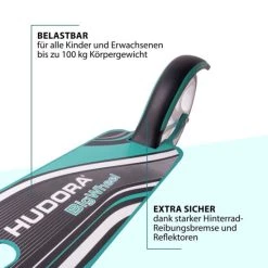 Brandneu 🎁 HUDORA BigWheel® 205, Scooter Inkl. 4 Pylone, Scooter Roller, Weiß/Türkis Warnkegel 😍 14 Brandneu 🎁 HUDORA BigWheel® 205, Scooter Inkl. 4 Pylone, Scooter Roller, Weiß/Türkis Warnkegel 😍 -Hudora Verkaufsladen unnamed file 818