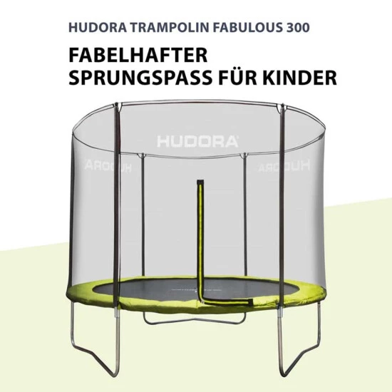 Auslauf 🥰 HUDORA Fabulous Trampolin 300V 😀 4 Auslauf 🥰 HUDORA Fabulous Trampolin 300V 😀 – Bild 2