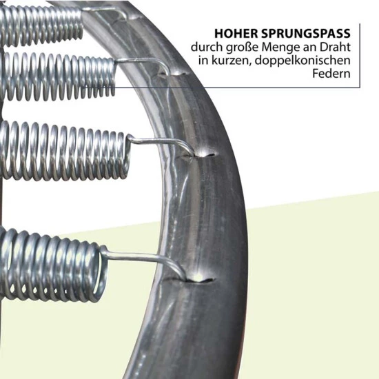 Auslauf 🥰 HUDORA Fabulous Trampolin 300V 😀 6 Auslauf 🥰 HUDORA Fabulous Trampolin 300V 😀 – Bild 4