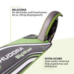 Großhandel 🔥 HUDORA BigWheel® 205, Scooter Grau/grün 😀 12 Großhandel 🔥 HUDORA BigWheel® 205, Scooter Grau/grün 😀 -Hudora Verkaufsladen unnamed file 871