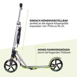 Großhandel 🔥 HUDORA BigWheel® 205, Scooter Grau/grün 😀 13 Großhandel 🔥 HUDORA BigWheel® 205, Scooter Grau/grün 😀 -Hudora Verkaufsladen unnamed file 872