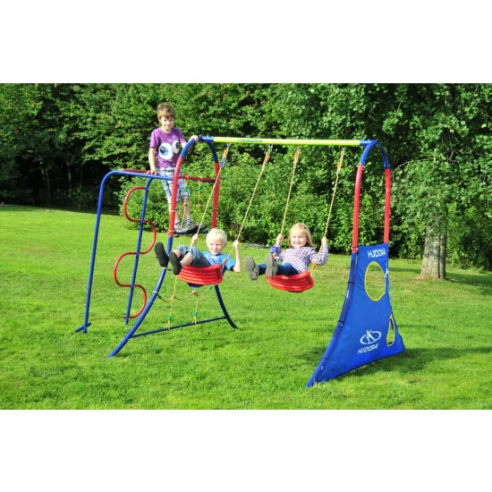 Bestpreis 👍 Hudora Spielplatz / Schaukel - Und Klettergestell 300x210x230cm ⌛ 5 Bestpreis 👍 Hudora Spielplatz / Schaukel - Und Klettergestell 300x210x230cm ⌛ – Bild 3