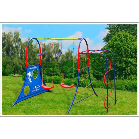 Bestpreis 👍 Hudora Spielplatz / Schaukel - Und Klettergestell 300x210x230cm ⌛ 6 Bestpreis 👍 Hudora Spielplatz / Schaukel - Und Klettergestell 300x210x230cm ⌛ – Bild 4